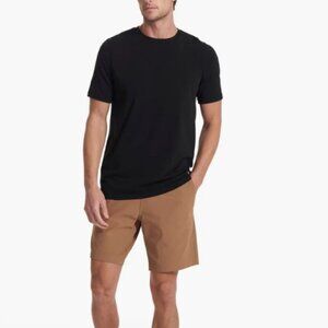 VUORI Camel Meta Shorts 8" Chino Tech 4 Way Stretch Performance V379 Size 33 in